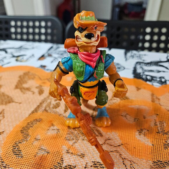 Teenage Mutant Ninja Turtles Walkabout Kangaroo Action Figure 1991 TMNT - Picture 1 of 9